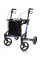 Rollator Troja Original Black Series M Farbe: polarsilber