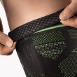 BORT StabiloGen Sport mit Haftband Kniebandage, schwarz/grün Gr. 2