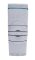 Kniebandage b:joynz knee support zur Kompression mit Pelotte und Stäben Farbe: titan Gr. 7