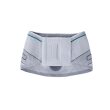 Rückenbandage b:joynz back support waisted zur Kompression mit Massagepelotte Farbe: titan Gr. 1