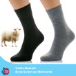 Merinowollsocken antibakteriell Farbe: schwarz Gr. 39-41