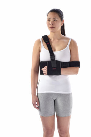 DONJOY PSI Plus Schultergelenkorthese, universal, schwarz Ausf.: Lang