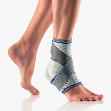Bort Sprunggelenkbandage TaloStabil ECO Plus, silber Gr. S