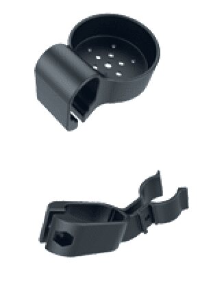 Stockhalter Klassik für Rollator Pixel, schwarz