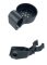 Stockhalter Klassik für Rollator Pixel, schwarz