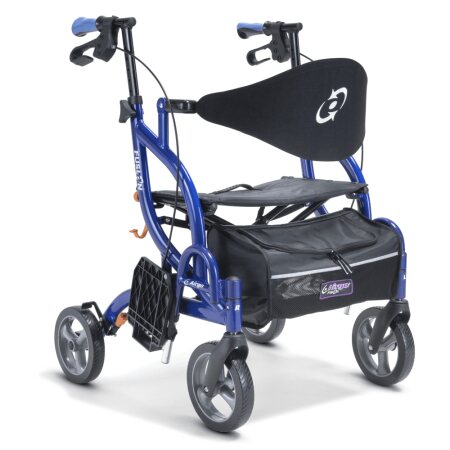 Rollator und Transportrollstuhl Airgo Fusion 2in1