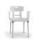 Dusch- und Toilettenstuhl Aquatec Pure Azure, feststehend