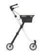 Indoor-Rollator Pixel mit Tablett und Tasche, Sitzbreite 71cm Farbe: schwarz / champagner