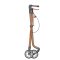 Indoor-Rollator Pixel mit Tablett und Tasche, Sitzbreite 71cm Farbe: schwarz / champagner