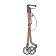 Indoor-Rollator Pixel mit Tablett und Tasche, Sitzbreite 71cm Farbe: schwarz/weiß