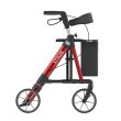 Rollator Stylus Base Line mit Rückengurt und Stockhalter Farbe: champagner SH L/60cm