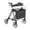 Rollator Stylus Base Line mit Rückengurt und Stockhalter Farbe: champagner SH M/55 cm