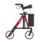 Rollator Stylus Base Line mit Rückengurt und Stockhalter Farbe: champagner SH M/55 cm