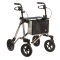 Leichtgewicht-Rollator TAIMA VENTUM mit Rückengurt und Tasche (Dietz) Farbe: amarena