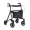 Leichtgewicht-Rollator TAIMA M2 mit Rückengurt, Tasche und Einhandbremse (Dietz) Ausf.: Einhandbremse links Farbe: kupferrot